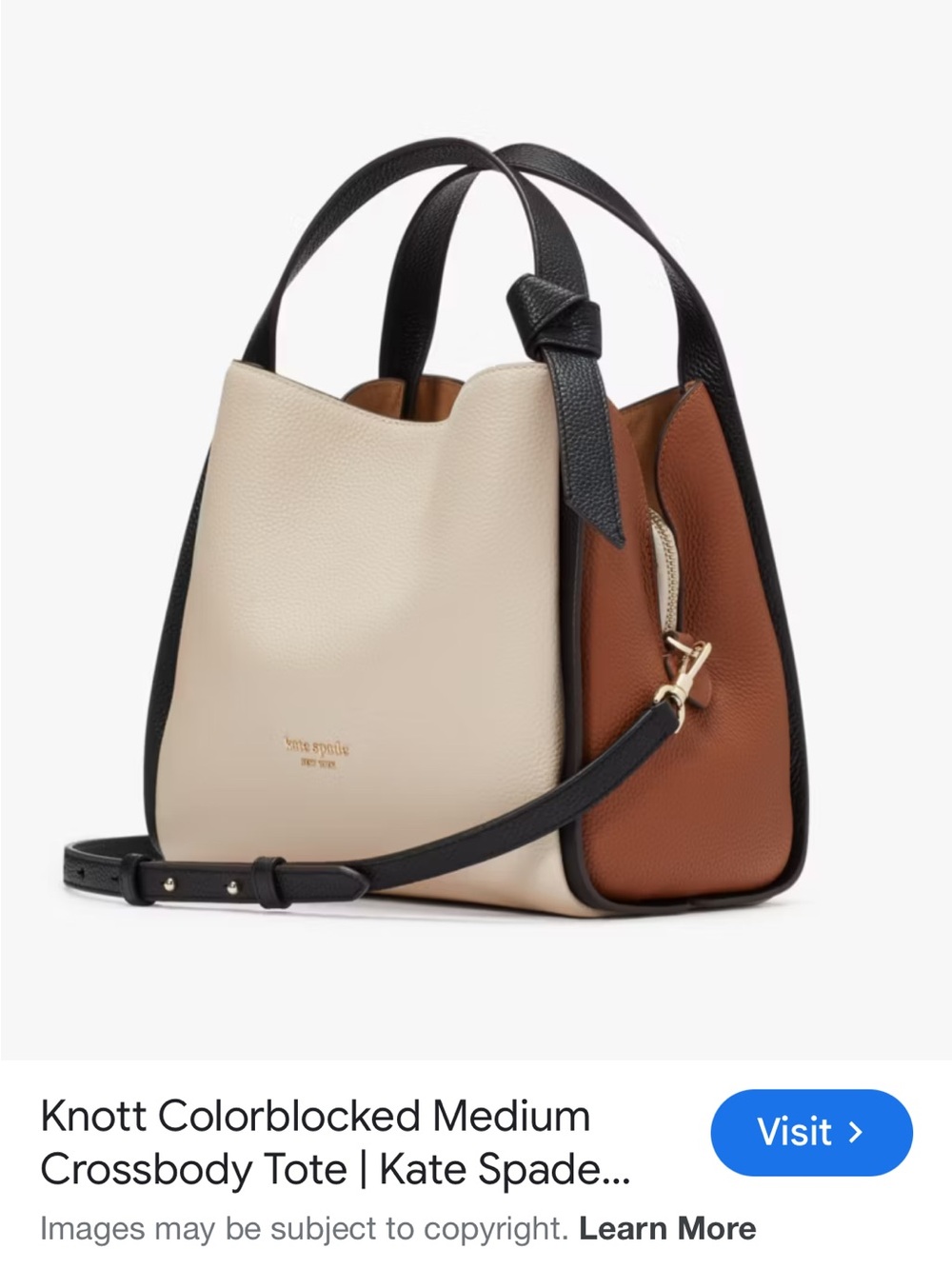 Kate Spade Knott Medium Crossbody Bag